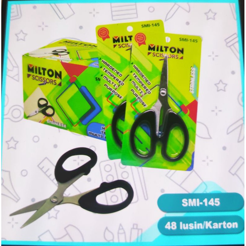 

gunting milton kecil smi 145 (4 inch. 13 cm)