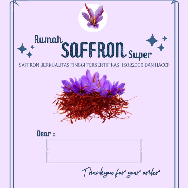 

Saffron Extra Super Negin Grade no 1