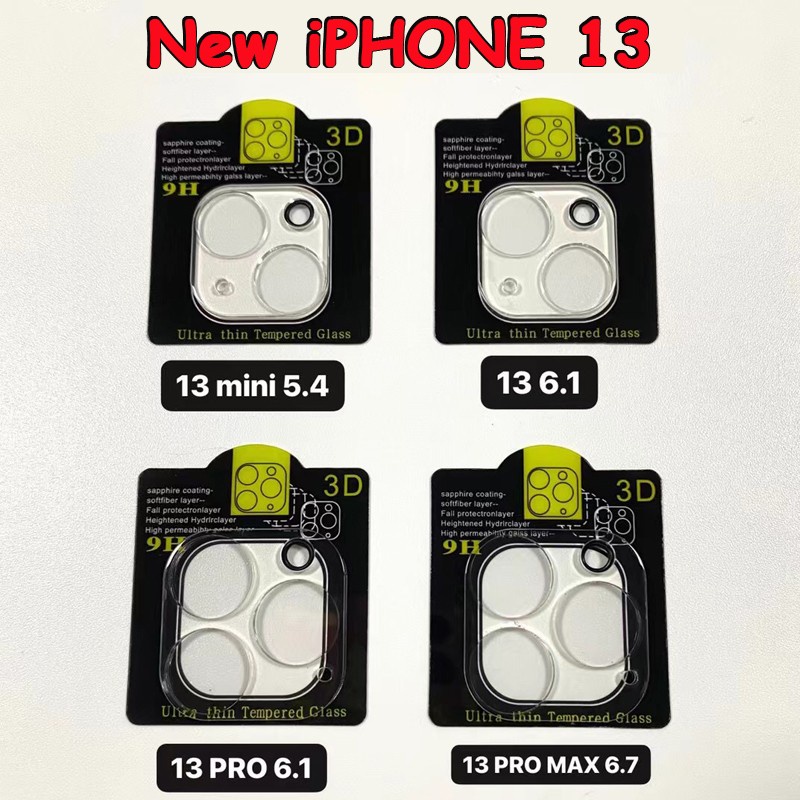 TEMPERED GLASS CAMERA/CAMERA PROTECTION/CAMERA PROTECTOR Untuk IPHONE 13MINI 13PRO/13 13PRO MAX