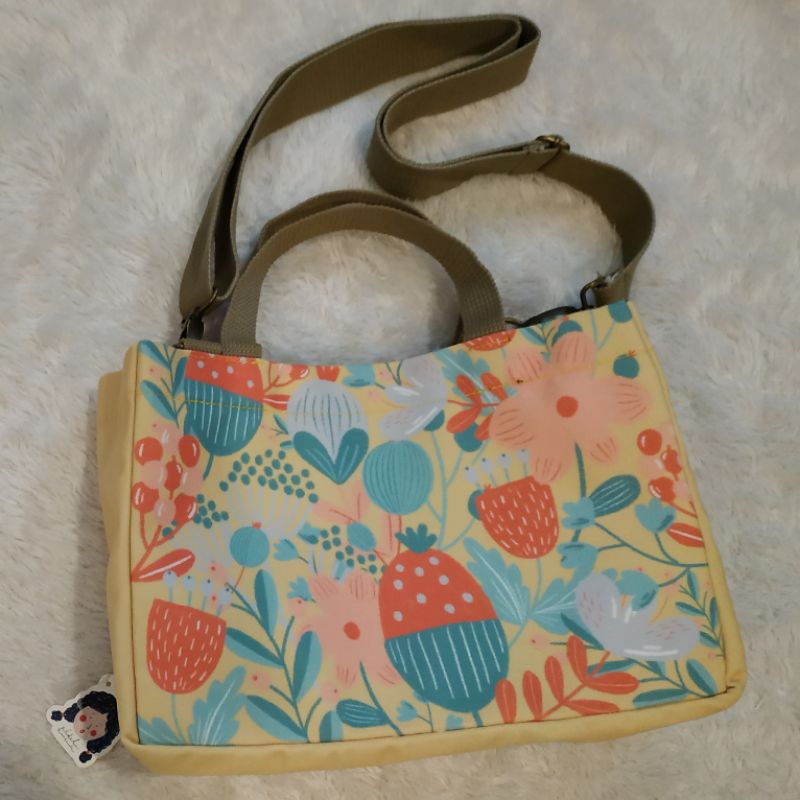 READY SIAP KIRIM bisa GOSEND New Ideku Handmade Mini Bag Sekar | Idekuhandmade tas canvas non button