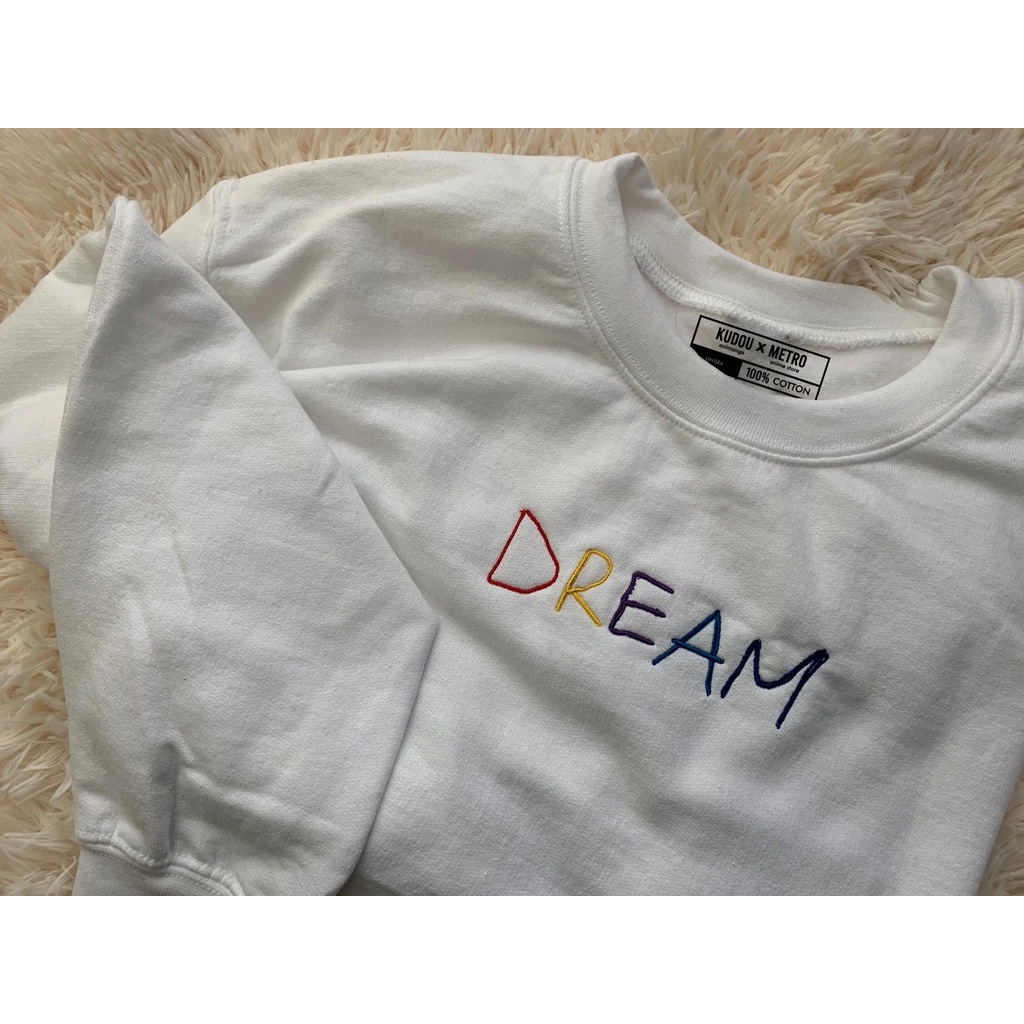 Crewneck NCT Dream Embroidery Idol Kpop Korean Premium Unisex