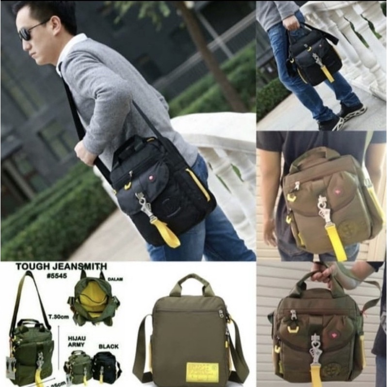 Tas selempang tough army original pria/wanita 5545