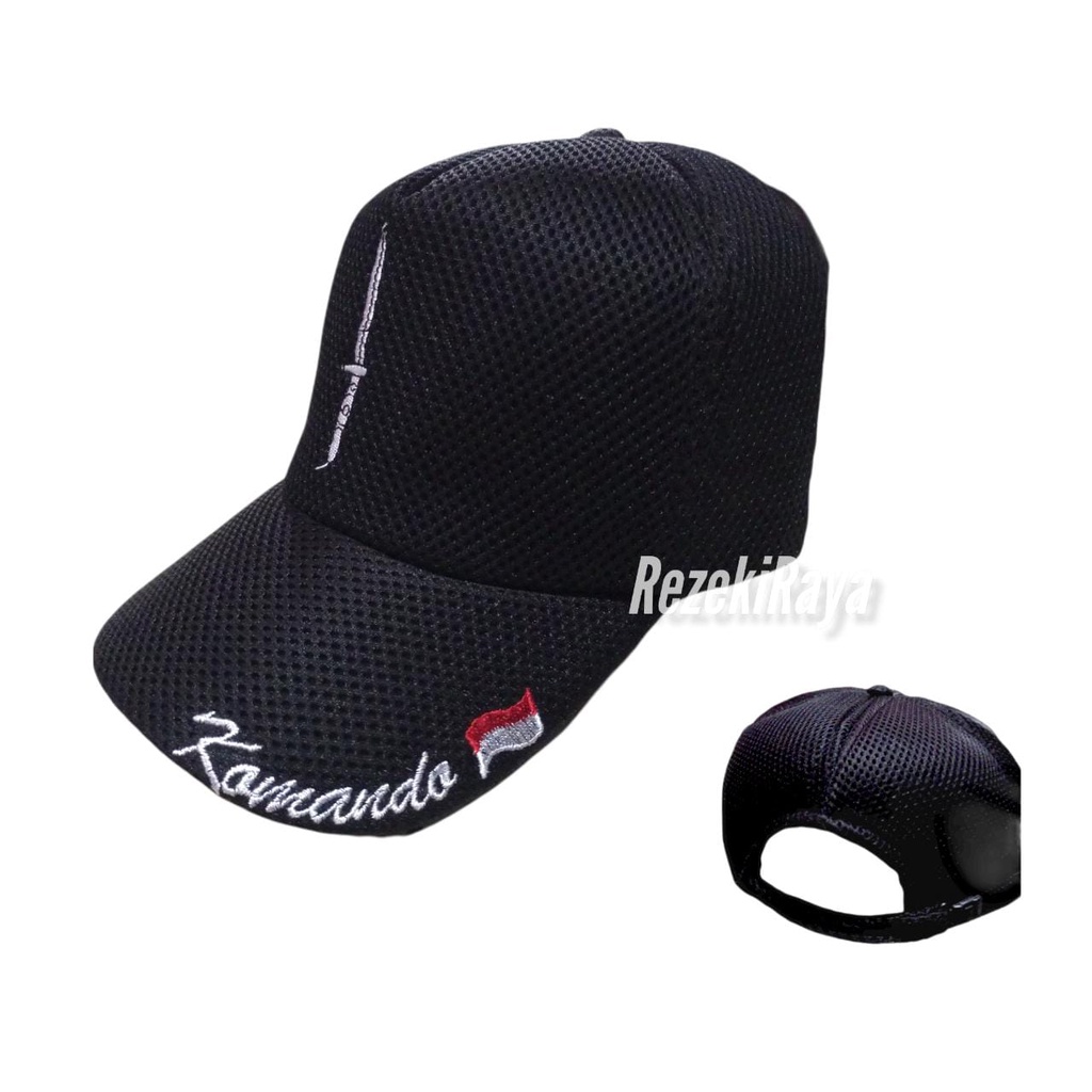 Topi Doublemesh Topi Jaring Komando