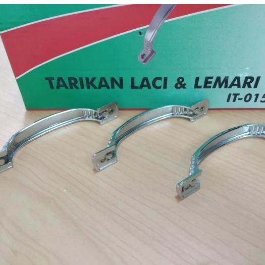 TARIKAN LACI SILVER/TARIKAN LEMARI LACI/PEGANGAN LEMARI LACI/GAGANG PINTU LACI/HANDLE HANDEL LACI LEMARI/IGM-Tarikan Jendela dan Laci