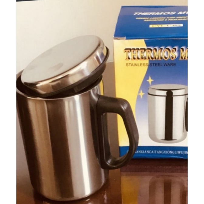 Pamosroom Gelas minum Stainless thermos mug 350 ml-2
