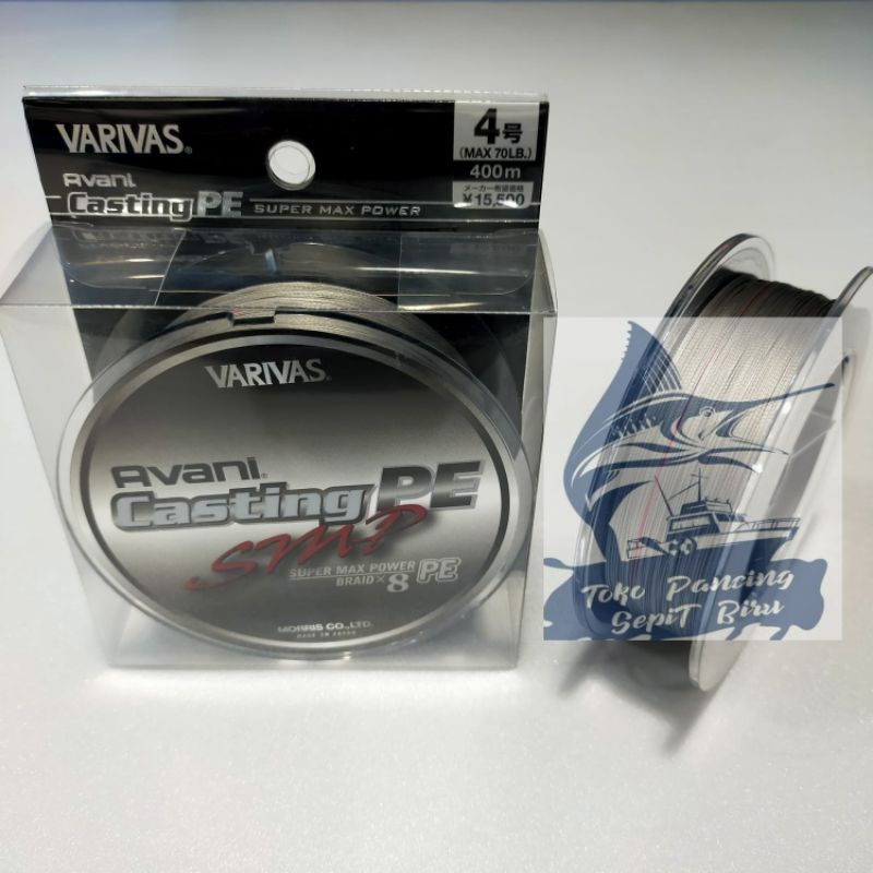 SENAR VARIVAS AVANI CASTING PE SMP PE4 400M BEST SELLER