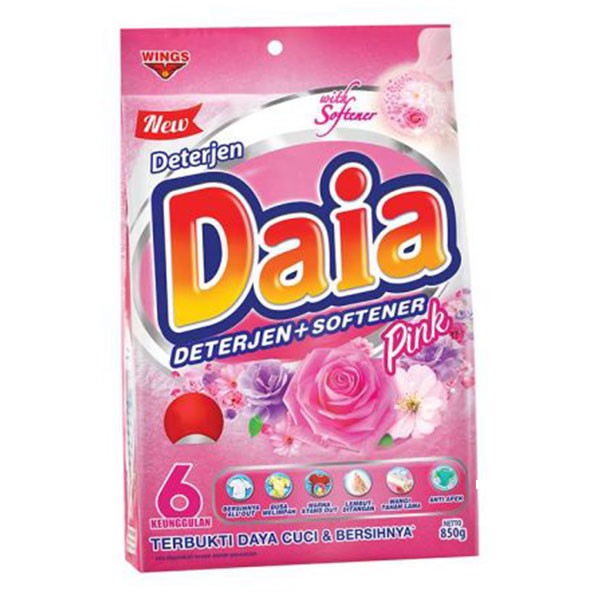 Daia Softener Deterjen 850 Gr