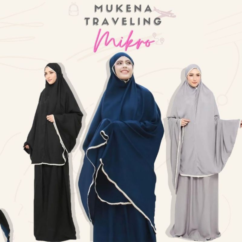 Mukena Travelling Katun Mikro Termurah