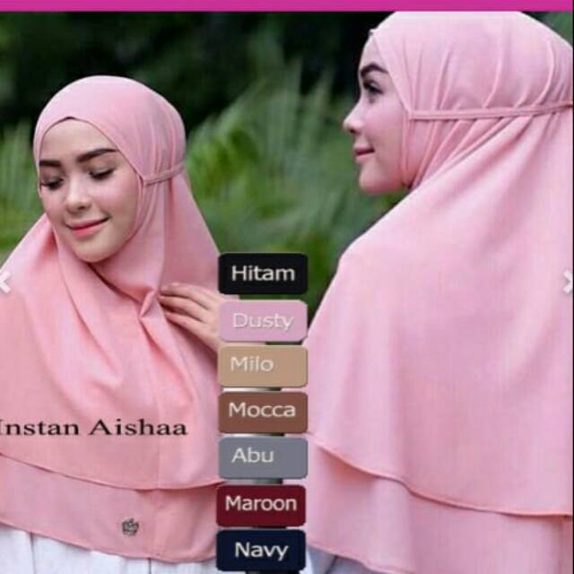 Khimar  Aishaa / Khimar Dianobd non pet tali