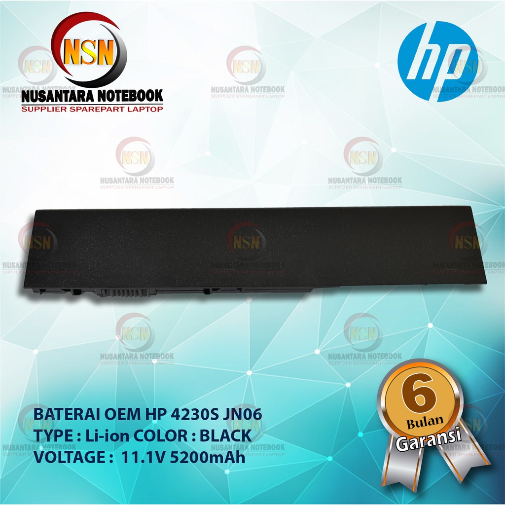 BATERAI OEM HP 4230S JN06 11.1V 5200mAh