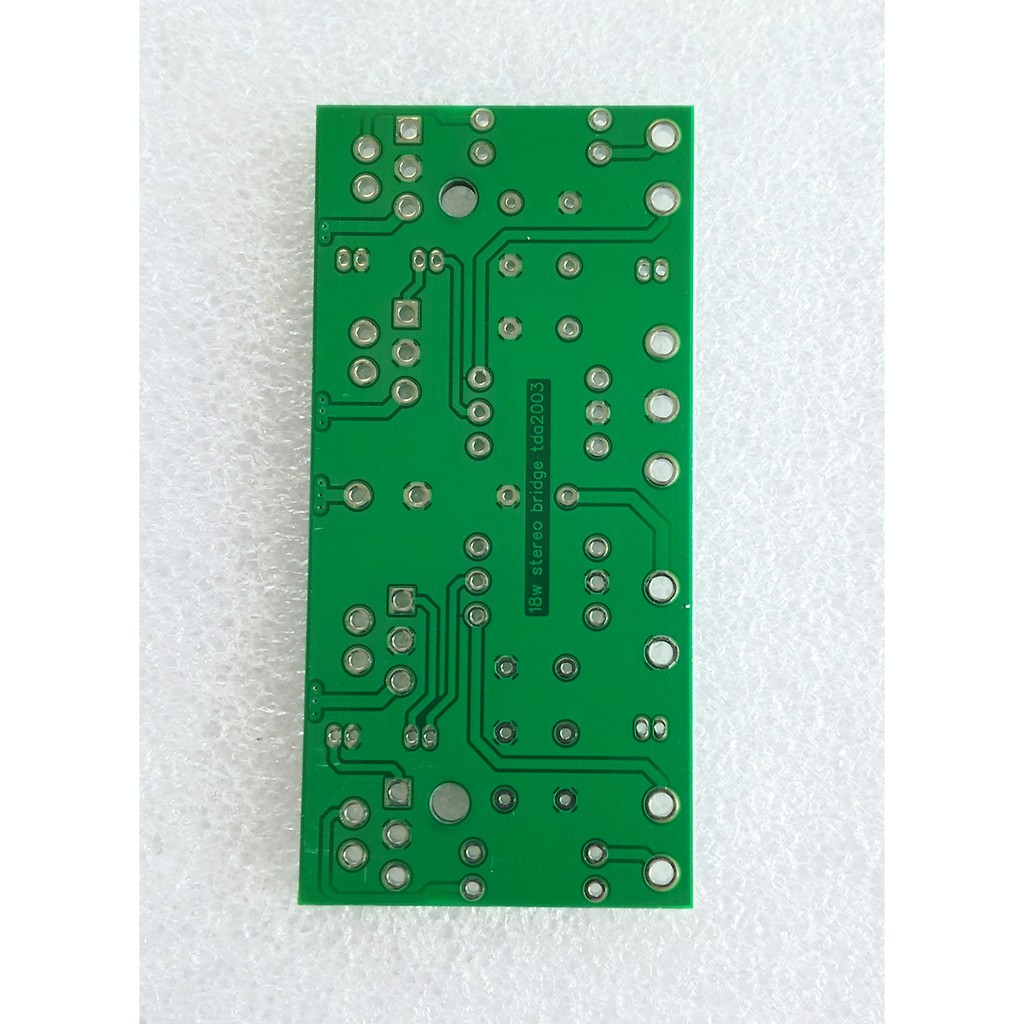 PCB TDA2003 Stereo  Bridge 18 Watt Power Amplifier