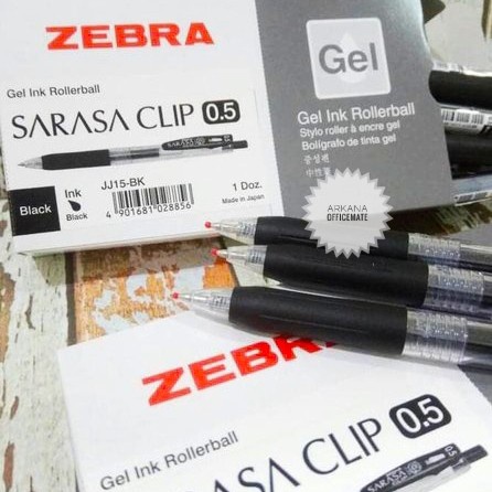 

Bergaransi Pulpen Sarasa Clip 0.5 Hitam By Zebra Trendi