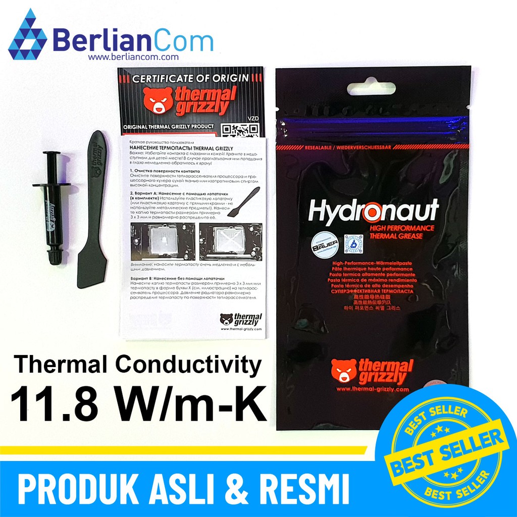 THERMAL GRIZZLY Hydronaut Thermal Paste 1 Gram