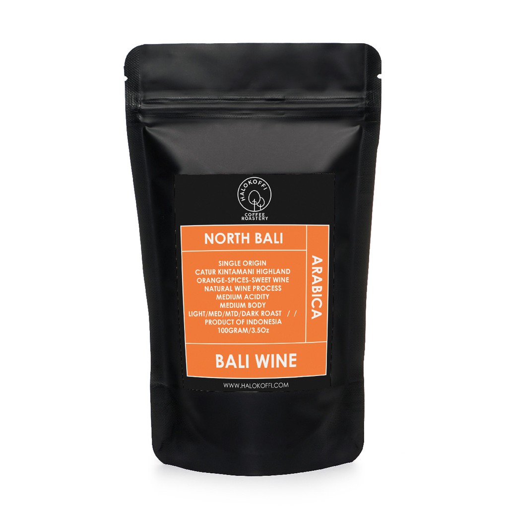 

Kopi Arabika BALI NATURAL 100gr SWEET CITRUS Halokoffi