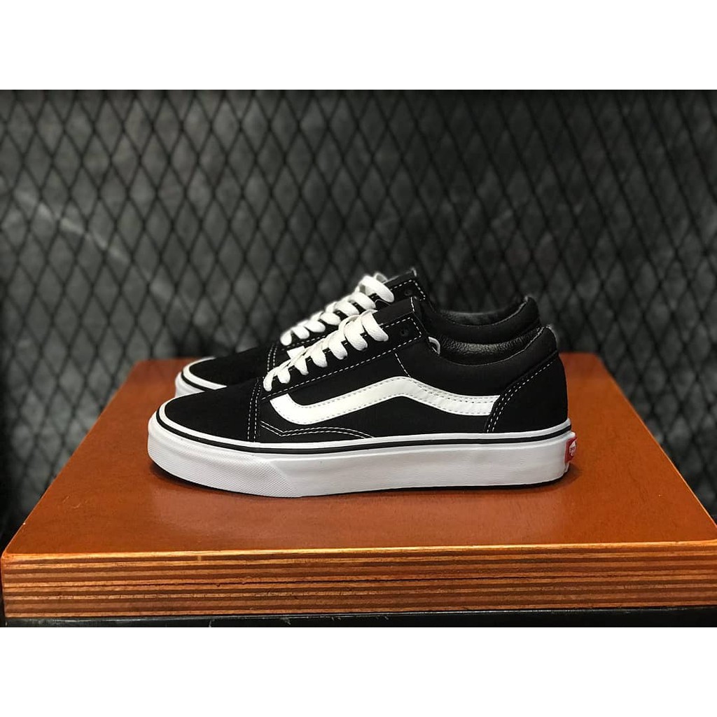 VANS OLDSKOOL sepatu sekolah sepatu sneakers oldskool hitam putih