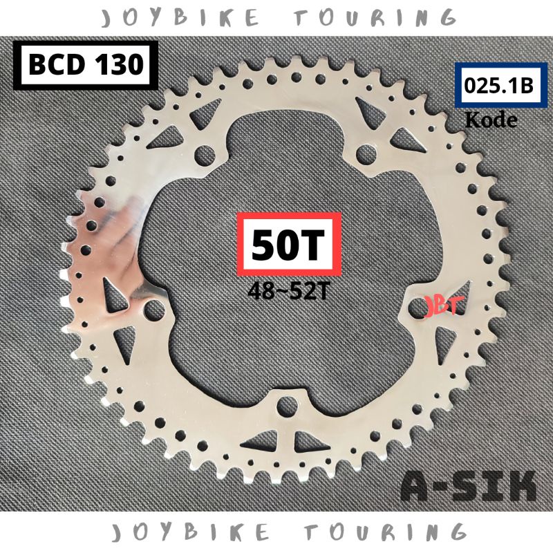 Chainring 50T Oval Bcd 130