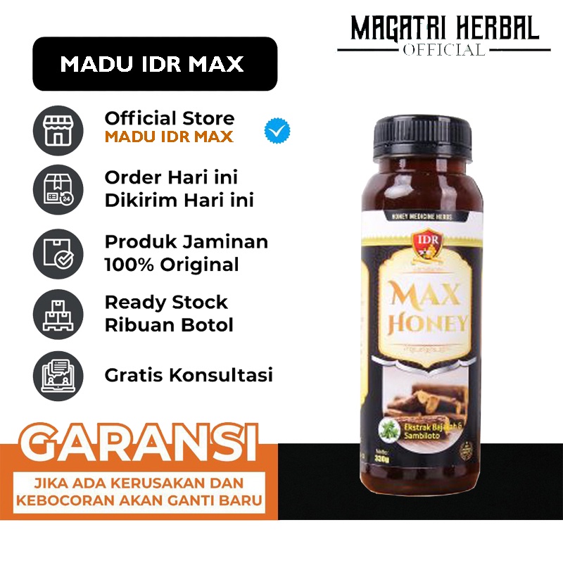 IDR Madu MAX - Ahlinya Mengatasi Kanker, Tumor, Benjolan
