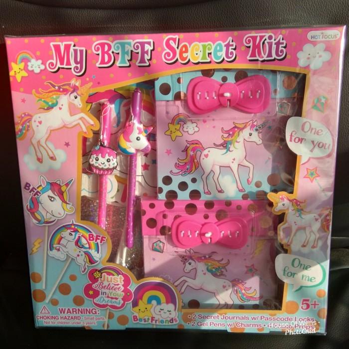 

MY BFF SECRET KIT - DIARY SECRET JOURNALS WITH PASSCODE LOCK BFF