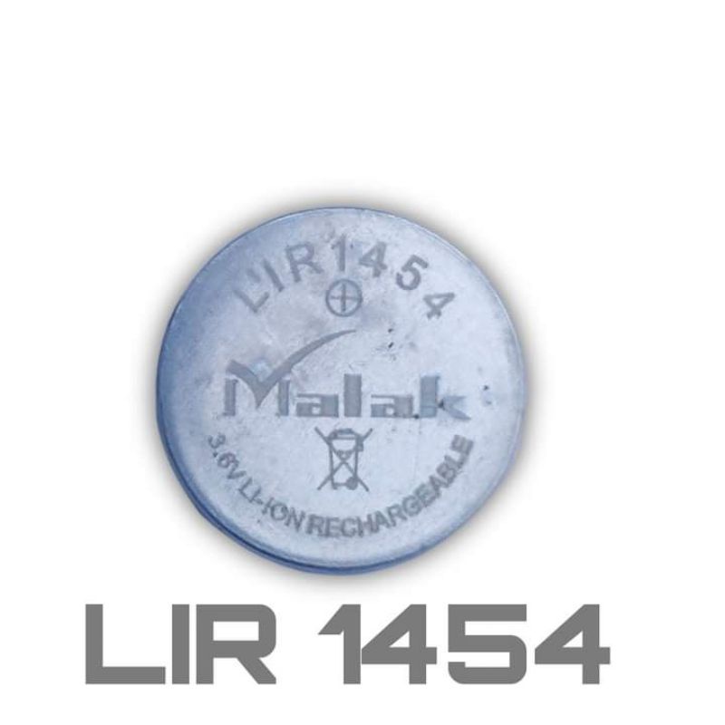 BATTERY LIR 1454 LIR1454 CP1454 CR1454 A3 RECHARGEABLE