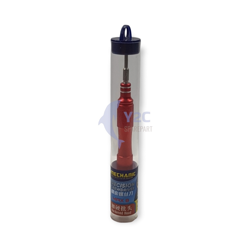 OBENG SATUAN MAGNET MECHANIC COLORFUL MAX8 Y0.6 / T2 / *0.8 / +2.5  / ALAT SERVIS SERVICE HP