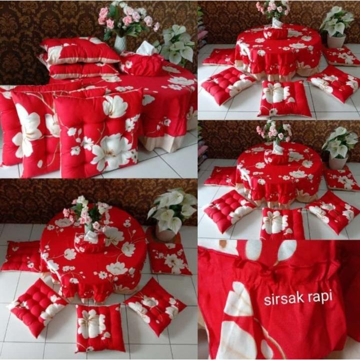 TAPLAK MEJA ( SET OSIN + FREE TA MIKA) BAHAN KATUN PREMIUM - PROMO 