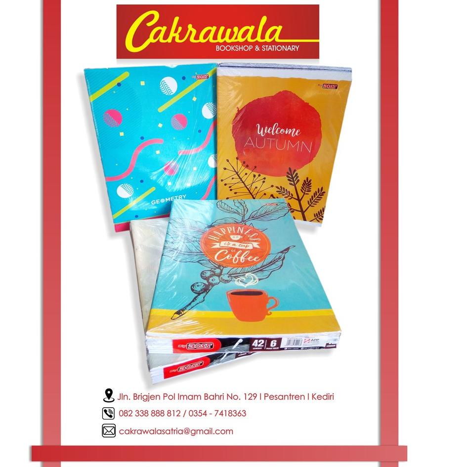 

BUKU/BUKU TULIS/BIG BOSS BUKU TULIS 42 ,,