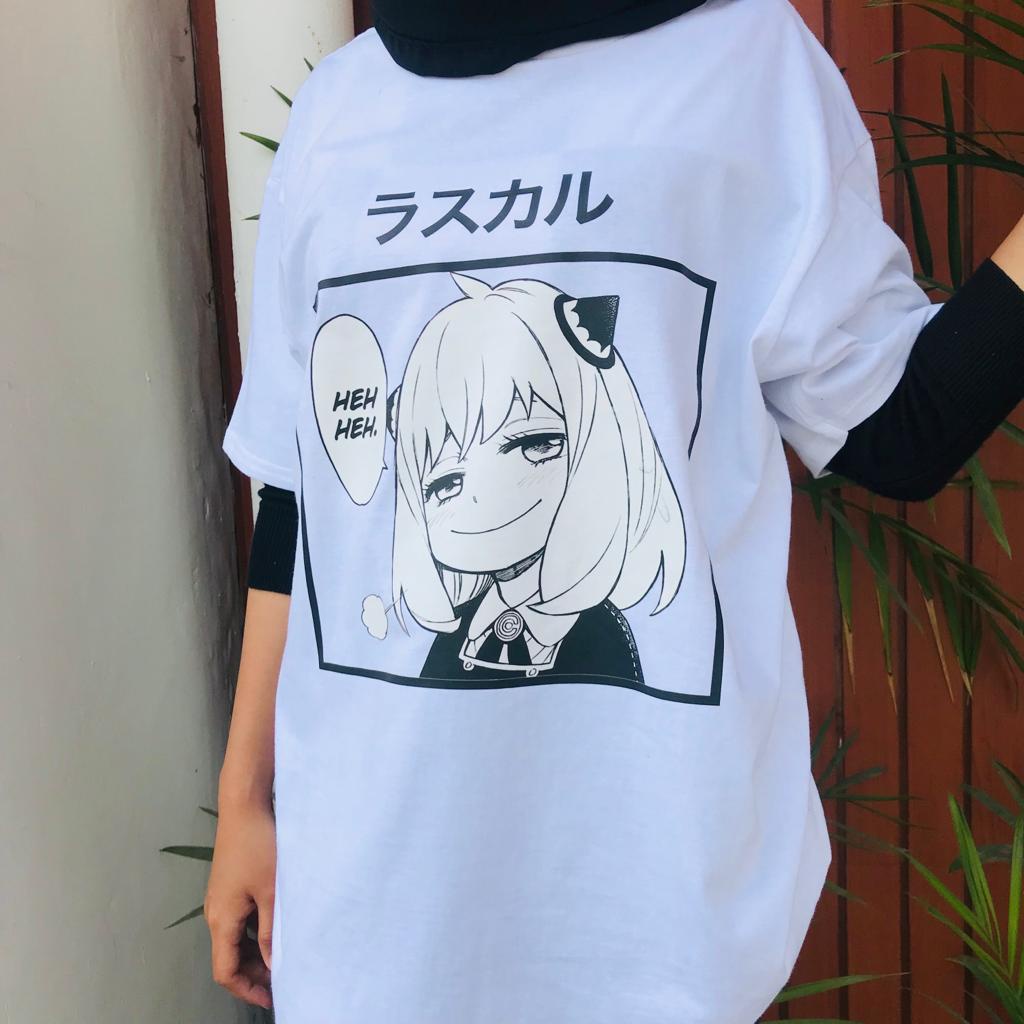 Tshirt Anya Cute Laugh Anime Manga SPY x Family Premium Unisex