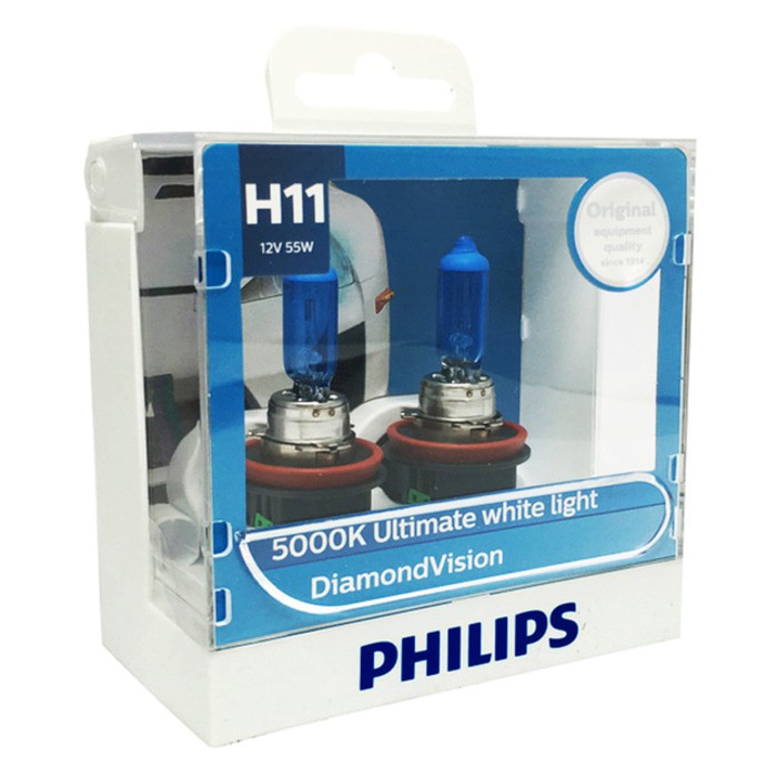 Philips Diamond Vision 5000K H11 12V 55W