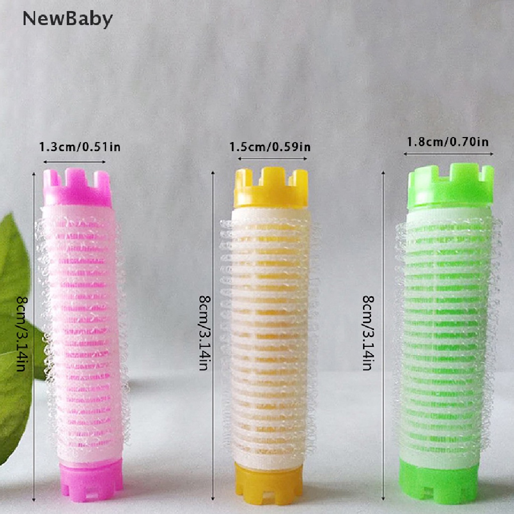 Newbaby 10pcsset Roller Pengeriting Rambut Poni Depan Untuk Wanita