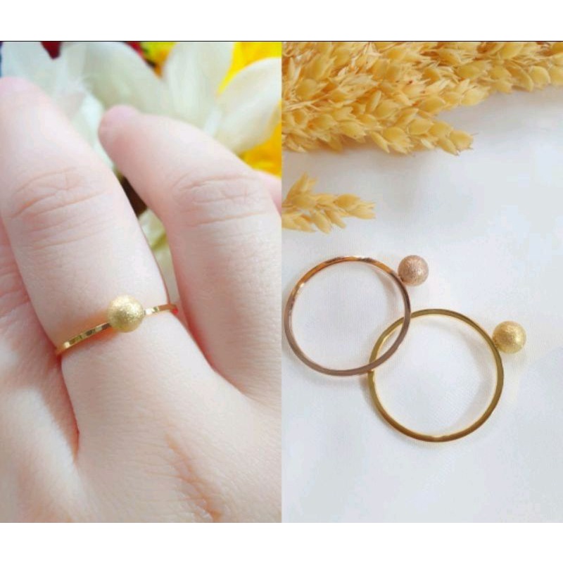 cincin bola pasir simple