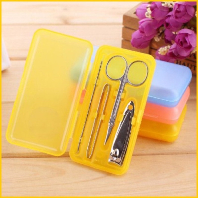 [ Cinicini ] Manicure Set 4in1 Perawatan Kuku