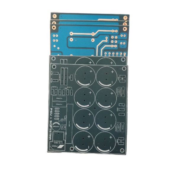 PCB PSU 8 ELKO + SOFTSTAR