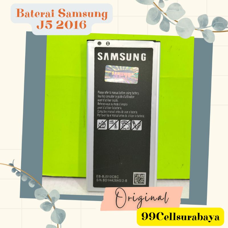 Baterai | Battery | Batre Samsung J5 2016 Original