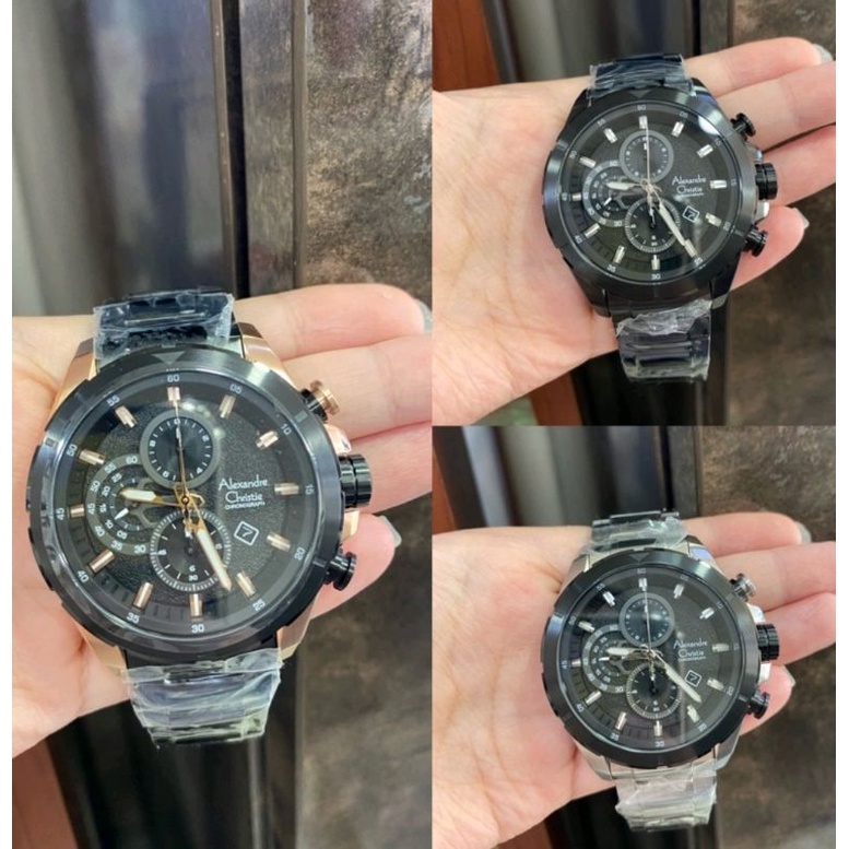 Jam Tangan Pria Alexandre Christie  Ac 6508 / Ac6508 Original Garansi 1 thn