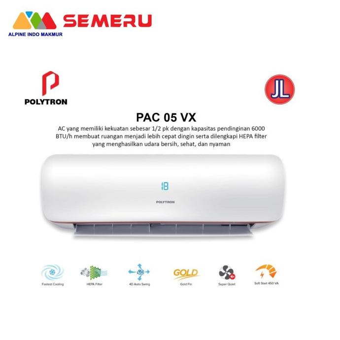 ~~~~~] POLYTRON AC NEUVA ICE / 0.5 PK PAC-05 VX (Khusus Makassar)