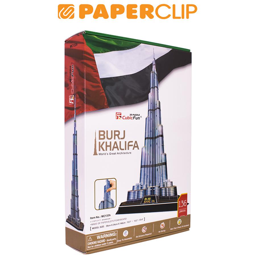 PUZZLE 3D CUBICFUN BURJ KHALIFA MC133H