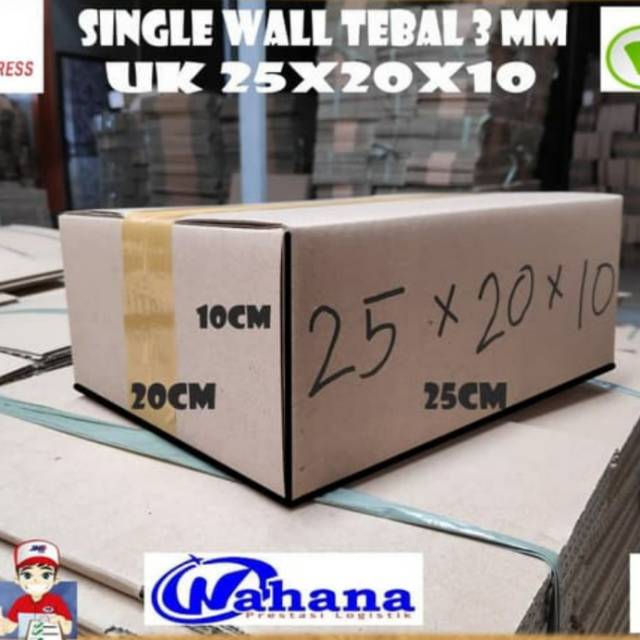 

kardus box 25x20x10