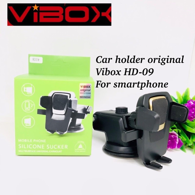 Car Phone Holder Mobil HD09 Stand Handphone Dudukan Hp Promo Sen