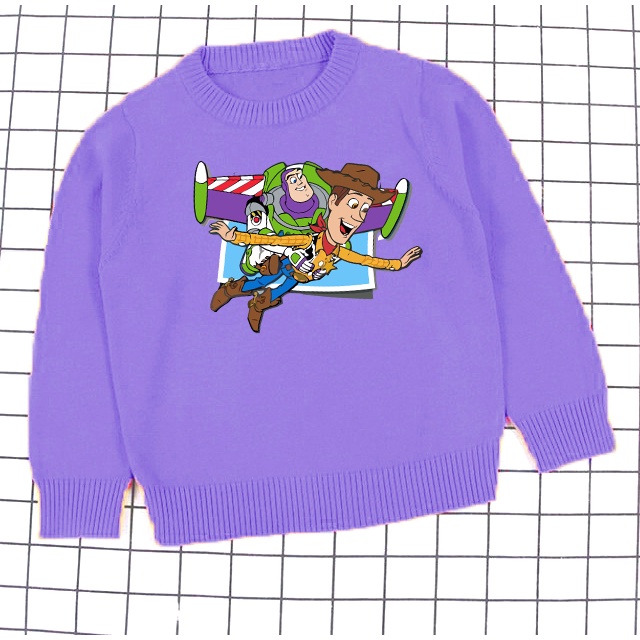 Crewneck Anak Buzz and Woody Crewneck Size M-XXL