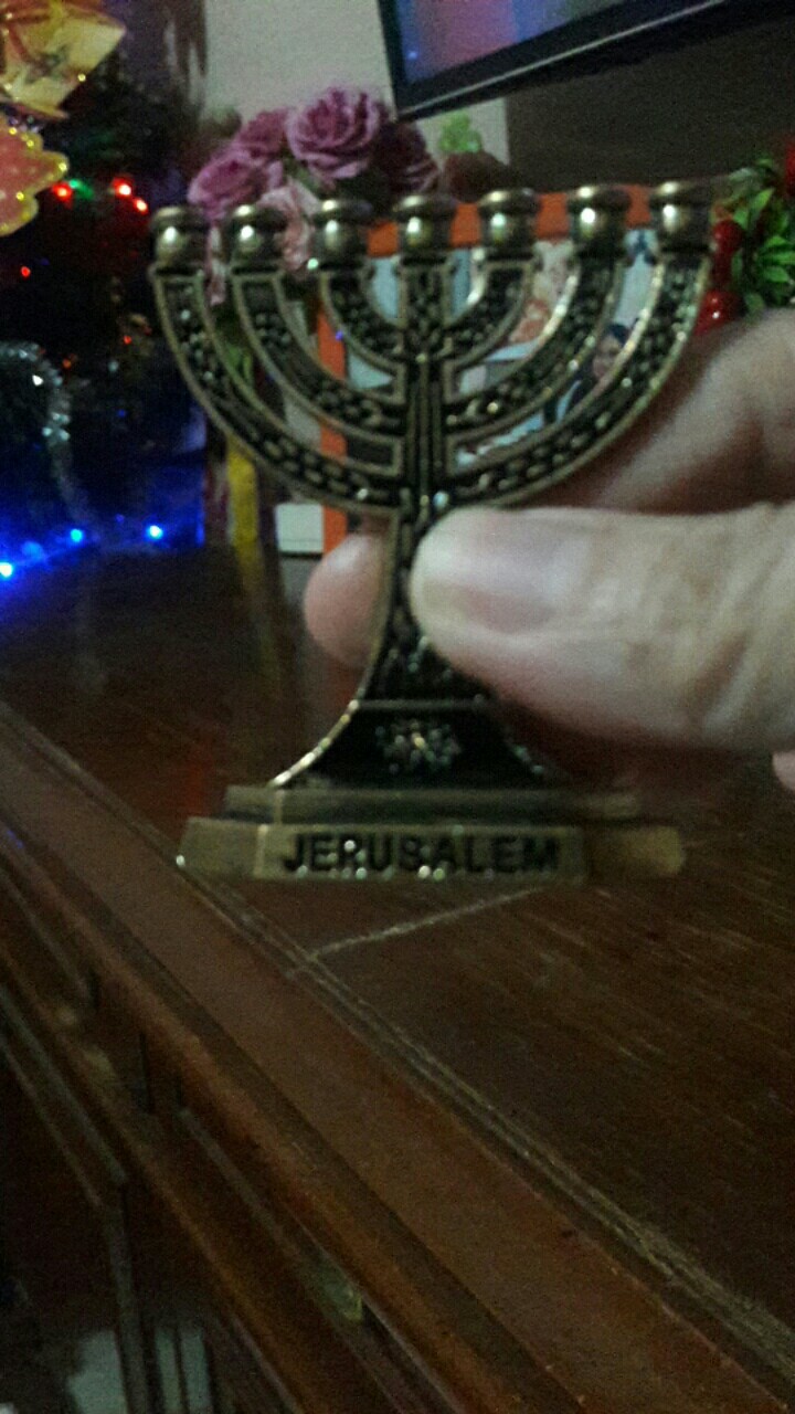 Pajangan Kaki Dian Gepeng Kecil