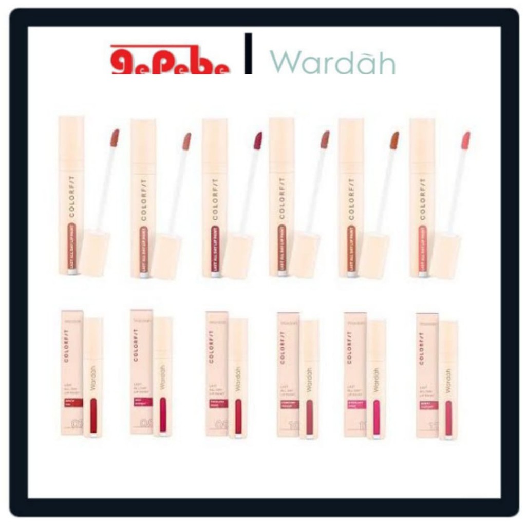 Wardah Colorfit Last All Day Lip Paint 4.2gr