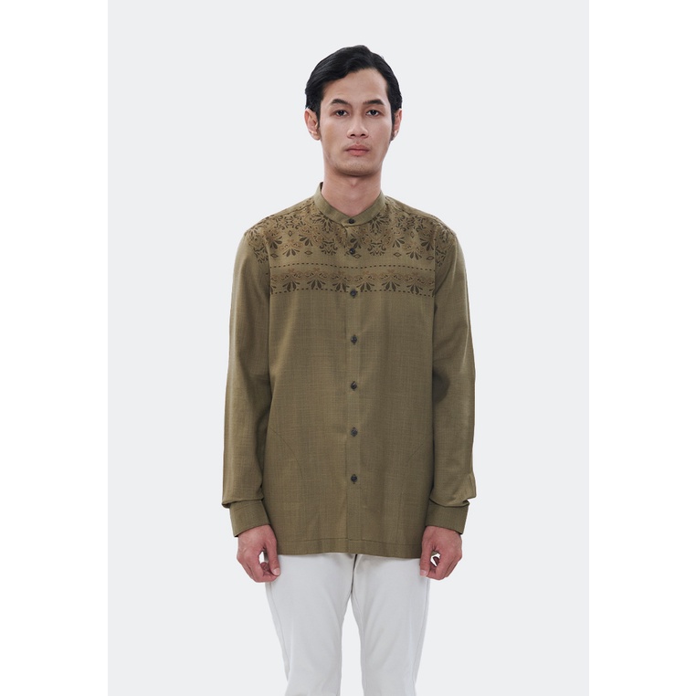 MANZONE Kemeja Koko Lengan Panjang ARHAM