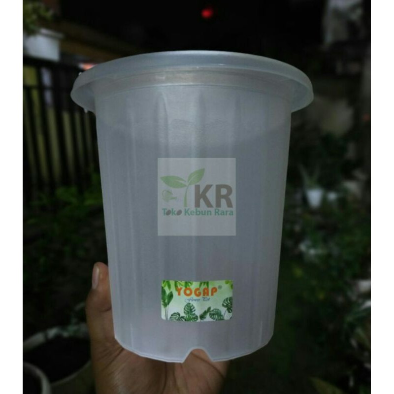 Pot Yogap YPT 18 Bening Transparan