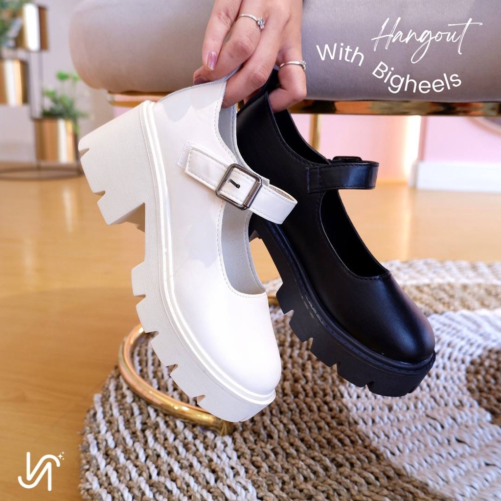 NADILASTUFF [ASLI] BIGHEELS  'BISA COD' Sepatu Wanita ORI IMPORT! REALPICT KUALITAS TERBAIK-3