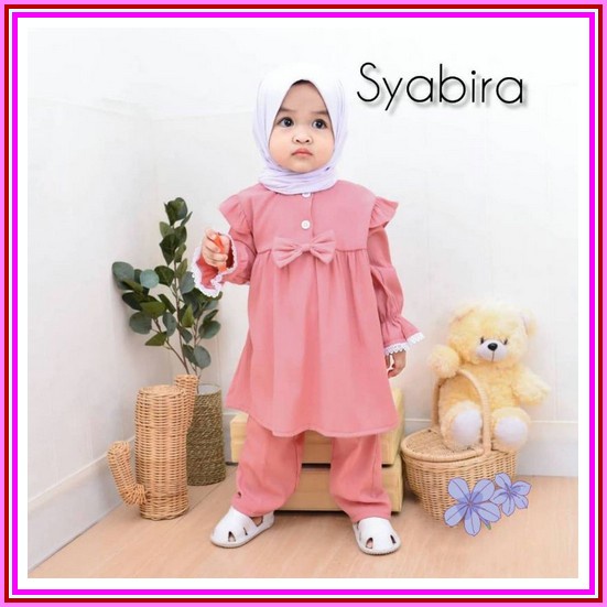 Gamis Anak Lebaran Terbaru 2022 Umur 9 10 11 12 13 Tahun Remple Murah Perempuan Mulimah Stelan Anak 