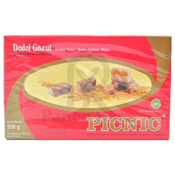 

Dodol Garut Picnic Kecil 250gr