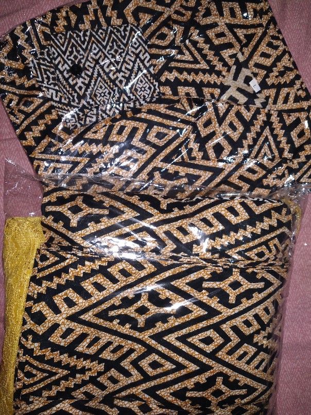 Couple Batik Wajik Lupita Brokat Lengan Panjang . Kebaya Couple Kondangan