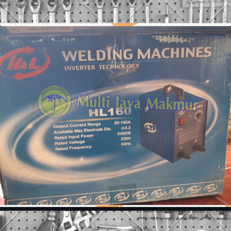 READY STOCK MESIN TRAVO LAS INVERTER 160 H&amp;L