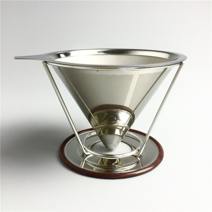 Filter Penyaring Kopi V60 Cone Coffee Dripper Filter Double Large