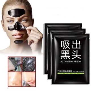 BLACK MASK / ACTIVATED CARBON REMOVE BLACKHEAD - MASKER KOMEDO SACHET